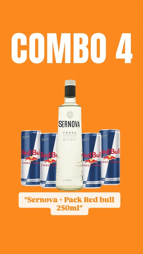 Combo 4 (Sernova + Pack RedBull 250cc)