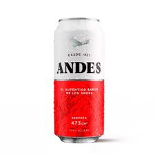 Cerveza Andes 473cc