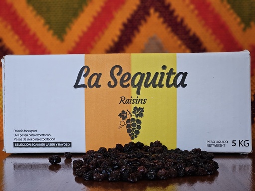 Caja Pasas Sin semilla 5KG